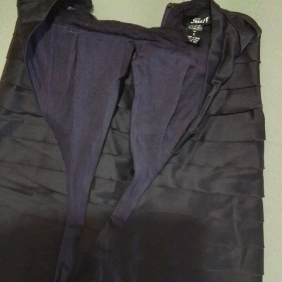 Tea/ F Elastic Strip Lace Purple Dress Size Small N - Picture 2 of 7